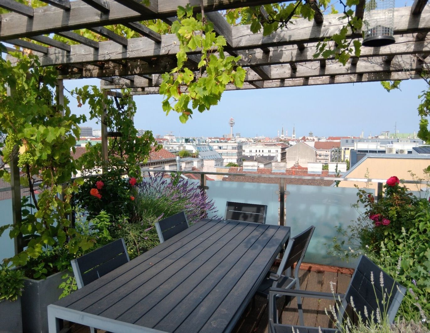 Neuwertige Eigentumswohnung mit Dachterrasse in 1100 Wien mit Fernblick !