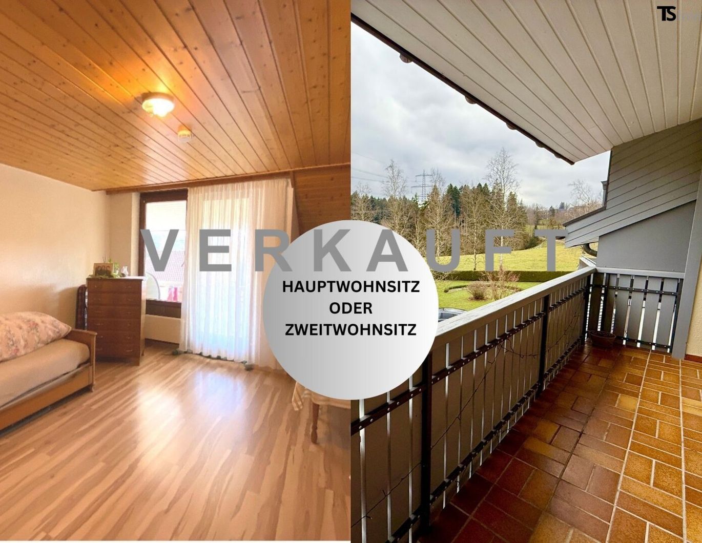 Bregenz: Langen bei Bregenz: charmante 1-Zimmer-Wohnung ca. 28 m2, Balkon ca. 4,60 m2 - TOP 5
