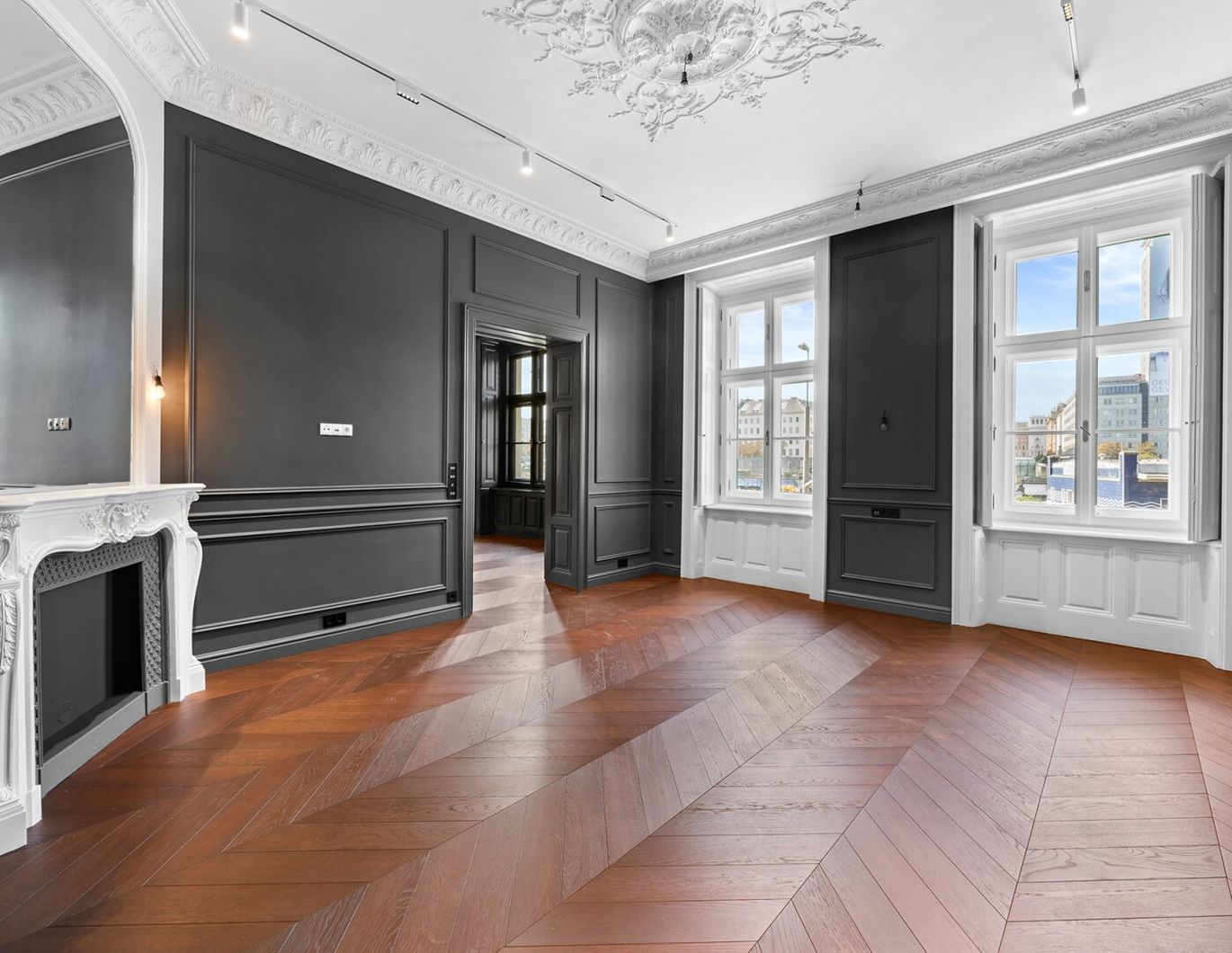 THE EXCEPTIONAL: Luxuriös sanierte Altbauwohnung für gehobene Ansprüche nahe Schottenring