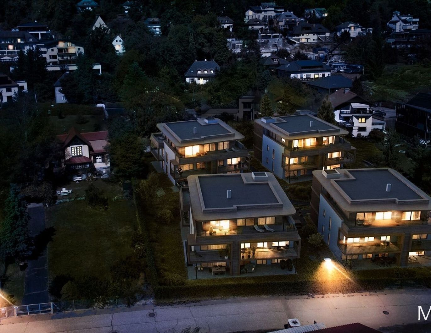 Kreuzbergl Villen- 3 Zimmer Penthouse- Ein Projekt von MADILE