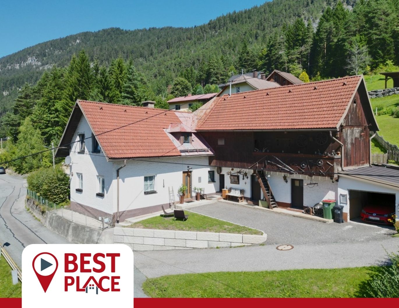 Entzückend romatisches Haus mit Blick übers Tal