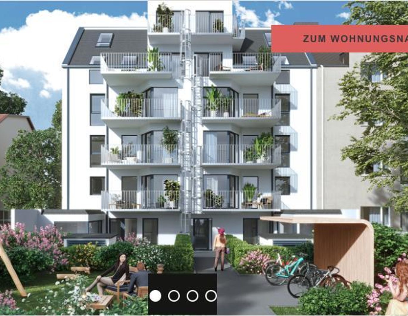 Die kleine Smarte - die traumhafte, sehr coole Neubauwohnung mit kleiner Terrasse in sehr begehrter Lage