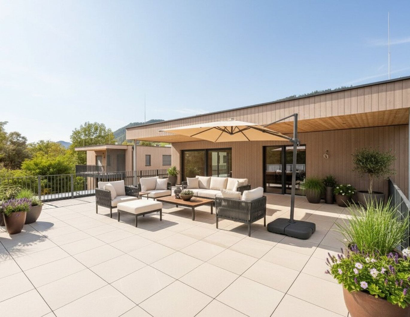 Exklusive Dachgeschosswohnung in Schladming | Holzbauweise | 4 Zimmer | 2 Bäder | XXL Terrasse