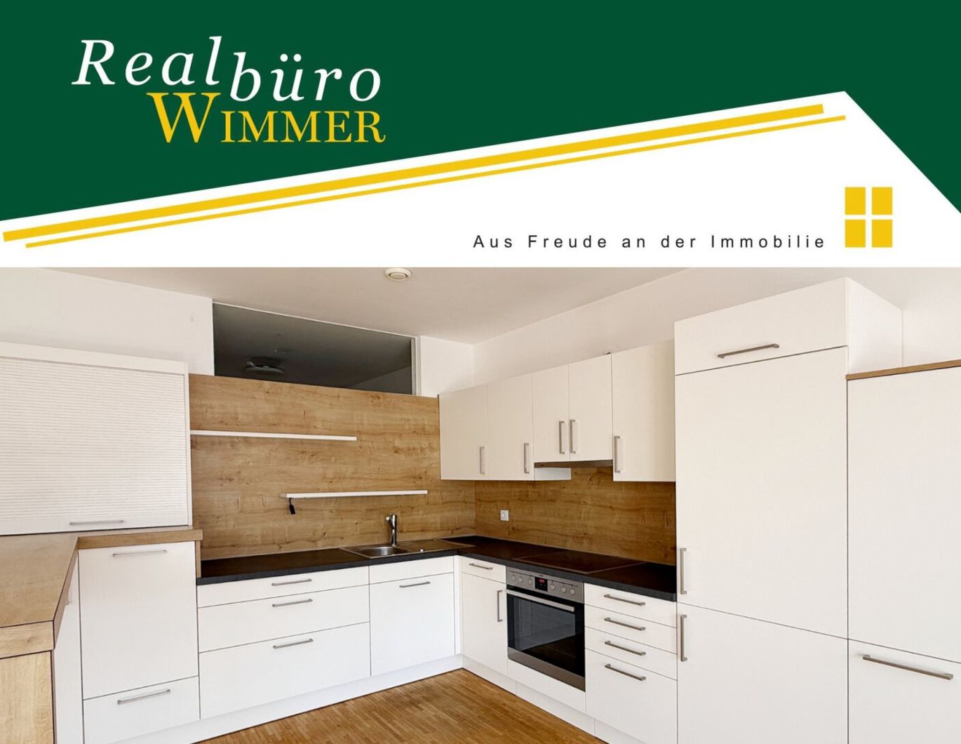 Zentrumsnahe, sehr ruhige 3-Zimmer-Wohnung mit sonniger Loggia und Tiefgaragenplatz