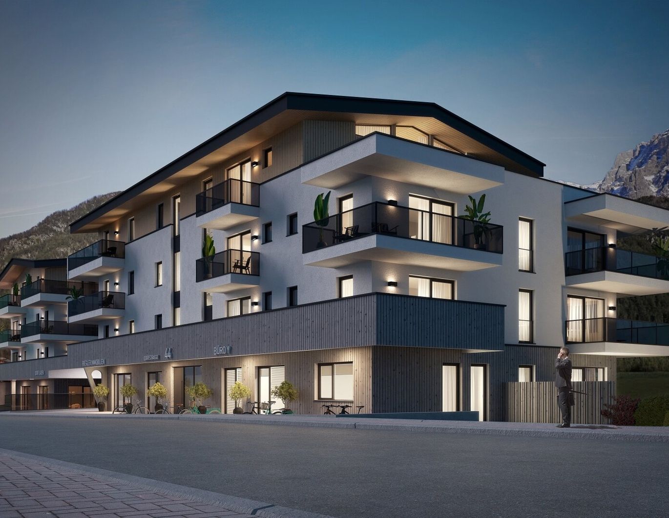Projekt Dorfkristall: Exklusive Penthouse-Wohnungen in zentraler Lage