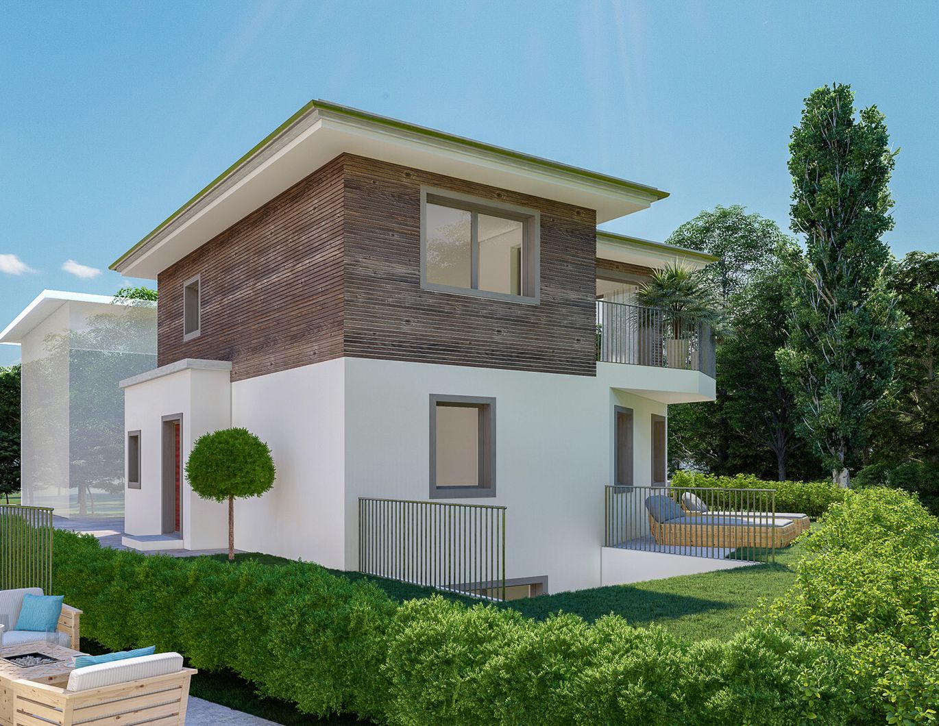 Haus mit Bergblick in Sonnen-Ruhelage