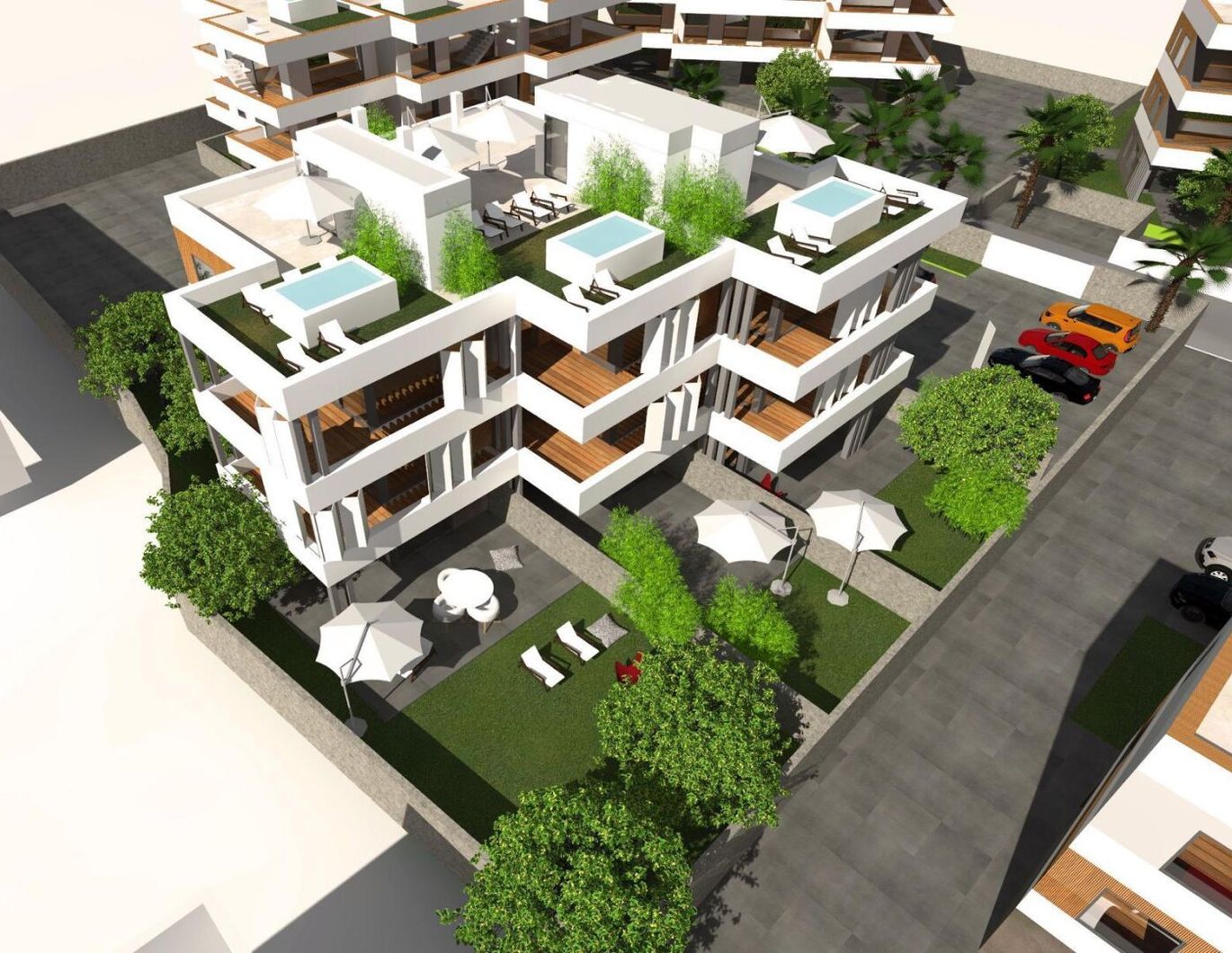 Modernes Wohnen in Meeresnähe - Stilvolle 2-Zimmer-Gartenwohnung in Zaton bei Nin