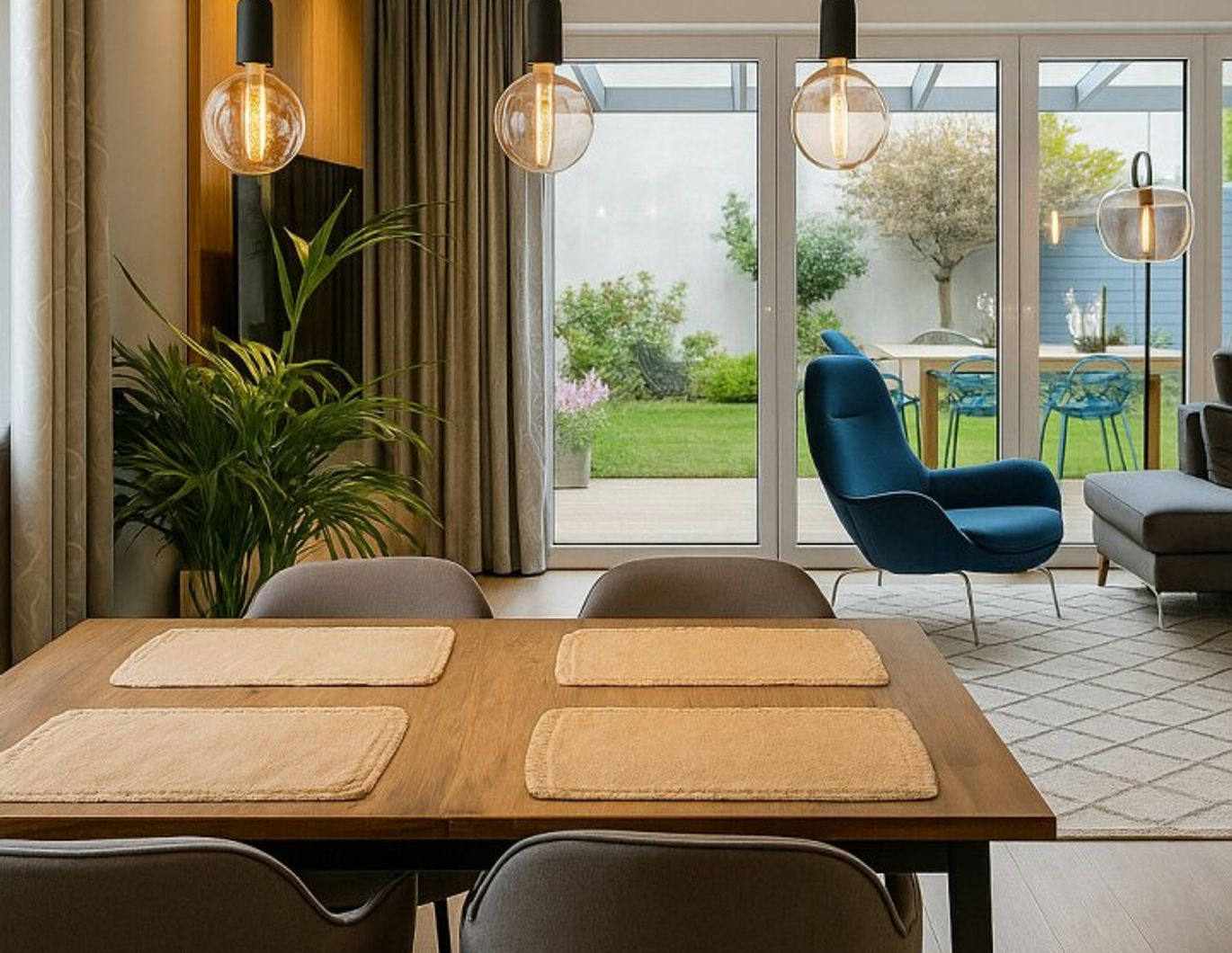 Wo Sonne, Wasser und Raum sich treffen - Ihr neues Familienglück nahe oberem Mühlwasser + Klimaanlage + uneinsichtiger Garten + Stellplatz + Eigengrund