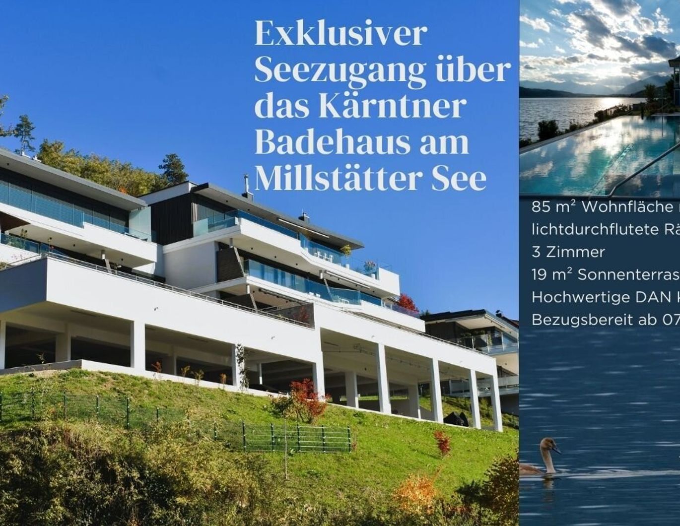 Exklusive Eigentumswohnung am Millstätter See / Kärnten