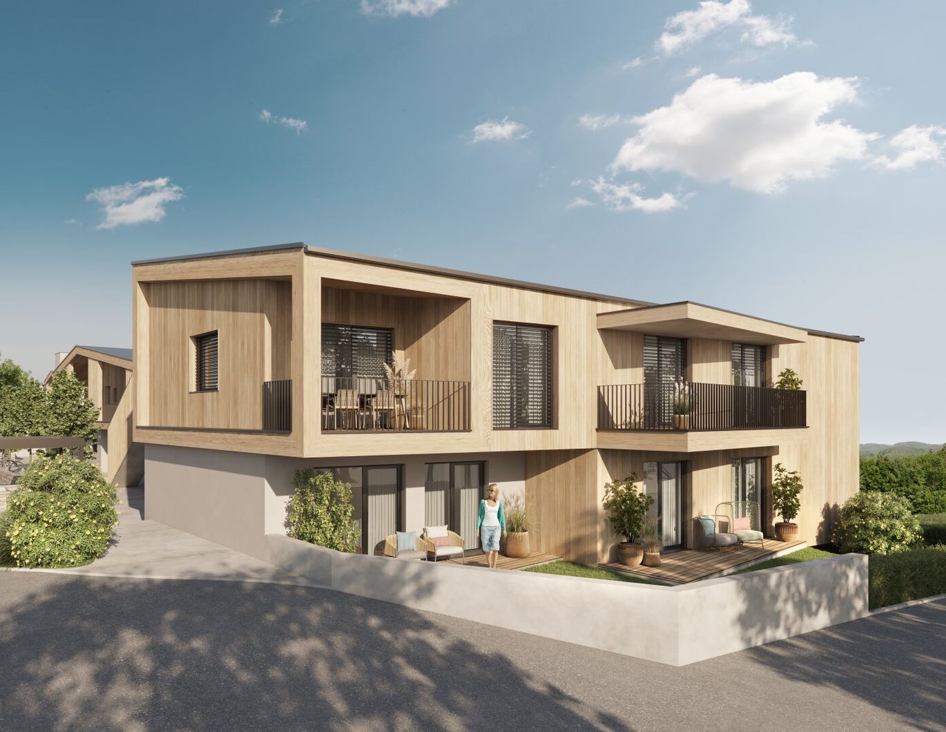 2-Zimmer-Neubauwohnung mit Terrasse und Garten in St. Stefan ob Stainz