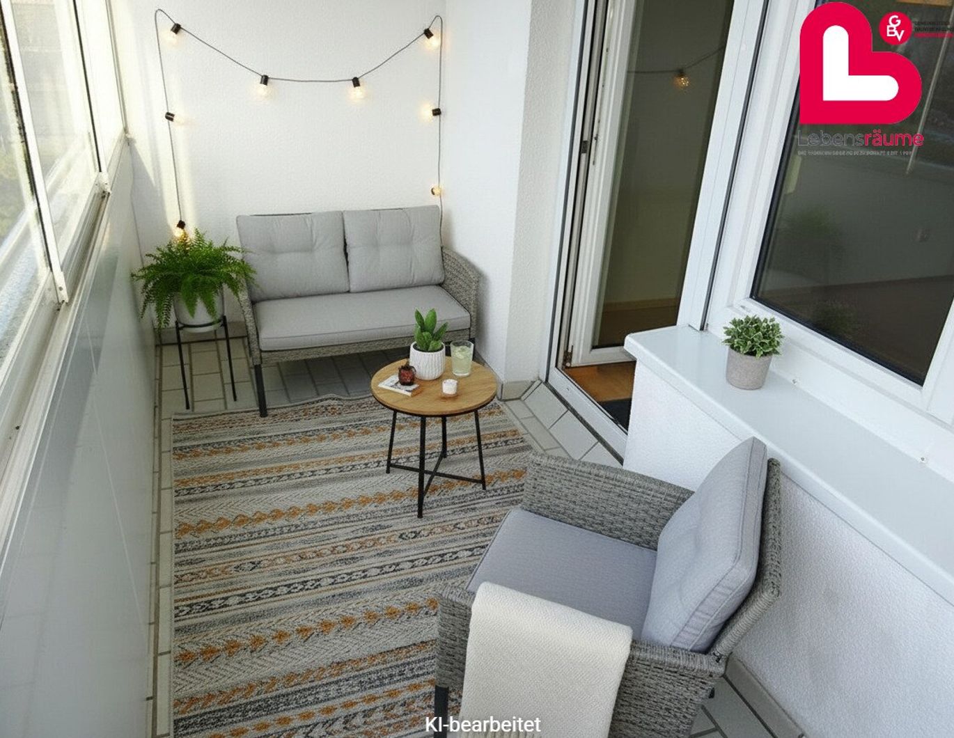 Schöne 4-Zimmer Wohnung mit Loggia