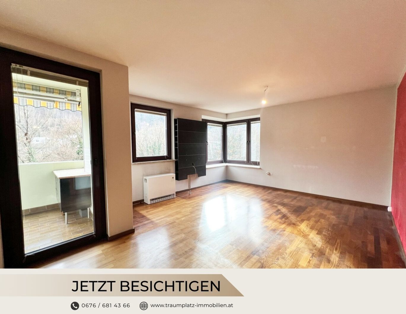 Gepflegte Familienwohnung mit 3 Schlafzimmern nähe Zentrum von Bruck an der Mur!