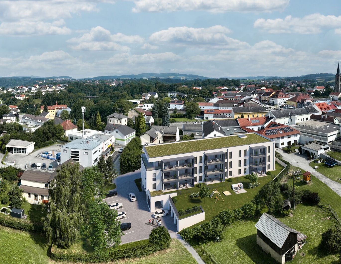 Eigentumswohnung mit Terrasse und Garten (Pregarten)
