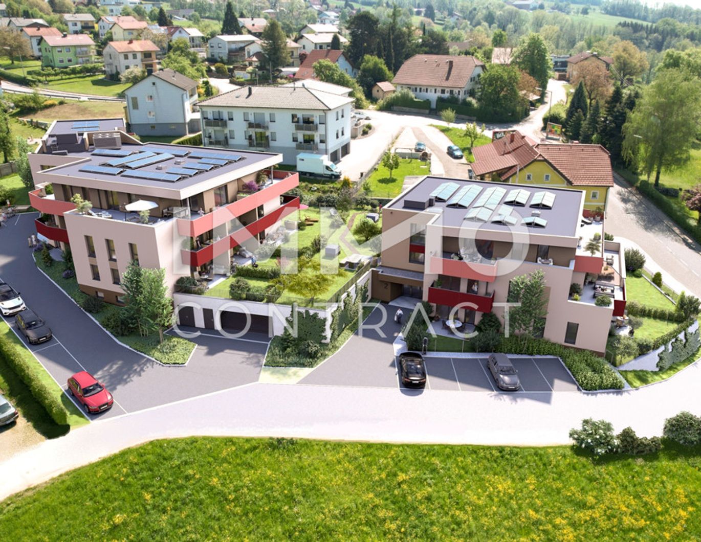 Ideale Kleinwohnung für Gartenliebhaber in den STADTTERRASSEN PEUERBACH - provisionsfrei! ** JETZT FRÜHKÄUFER-RABATT!**