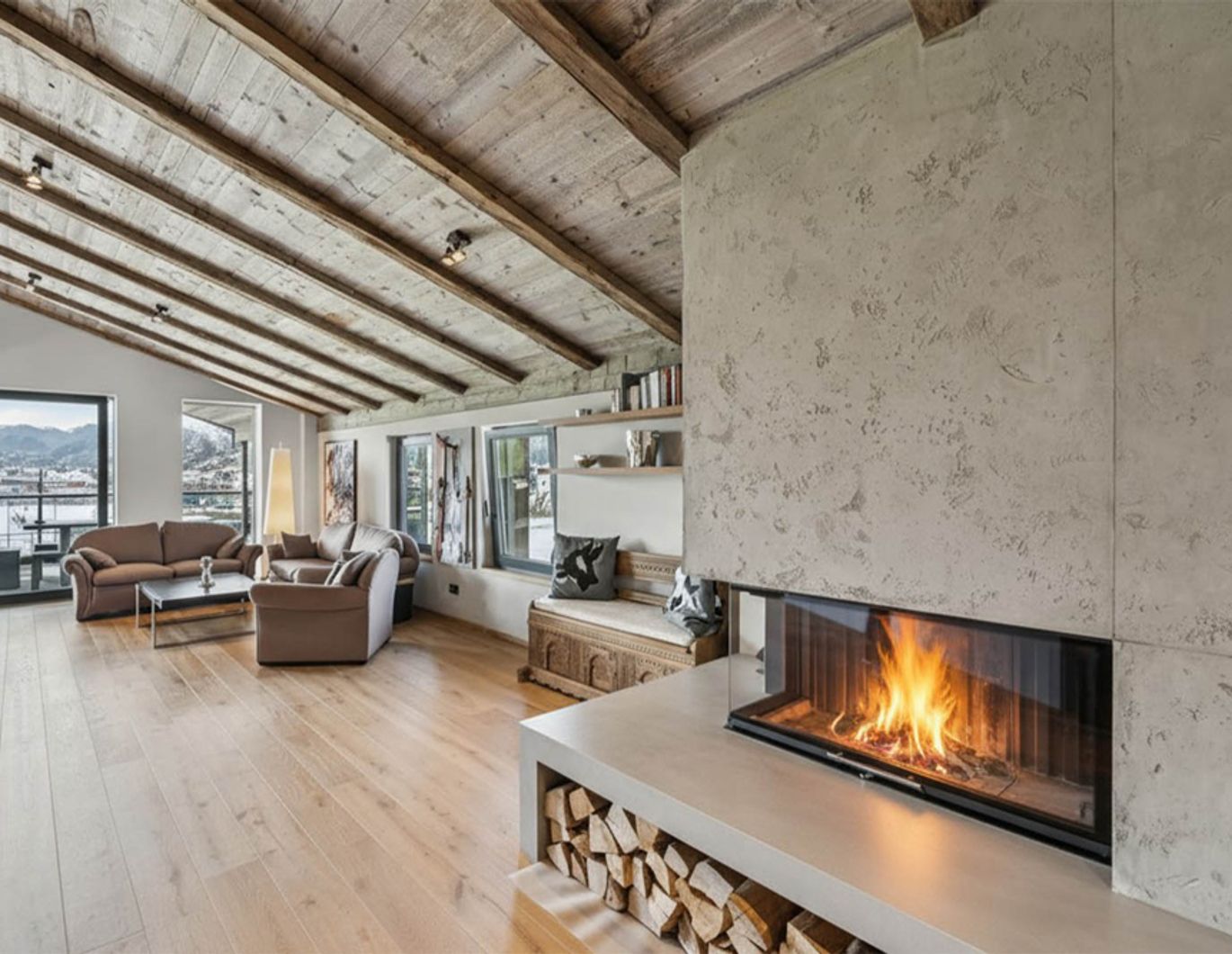 Kraftplatz! Alpiner Terrassentraum mit Kitzbüheler Hornblick