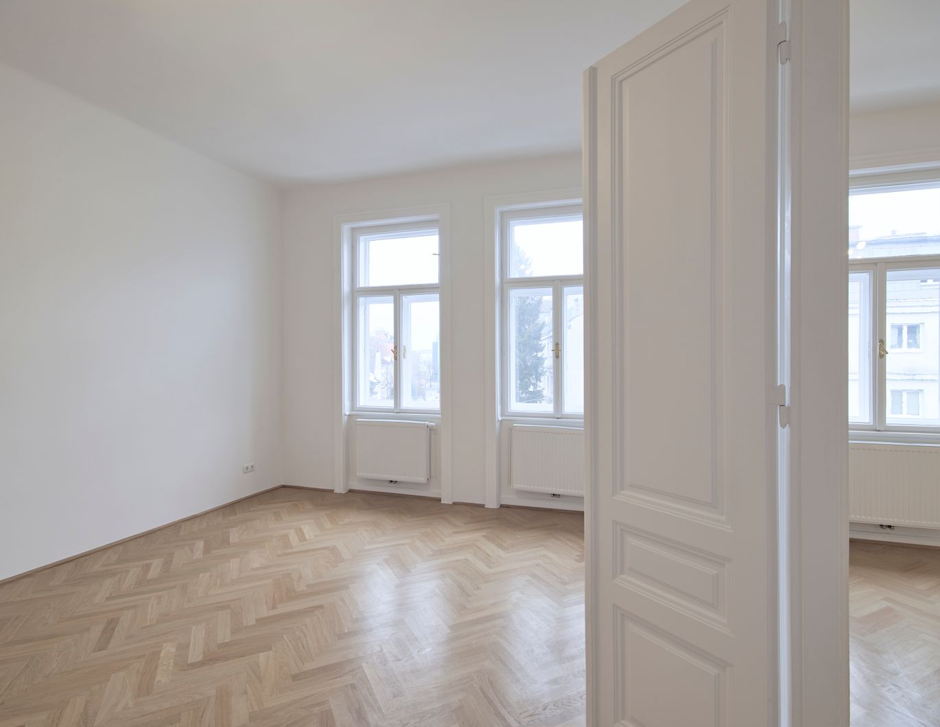 Entzückende Wohnung mit Eckbalkon