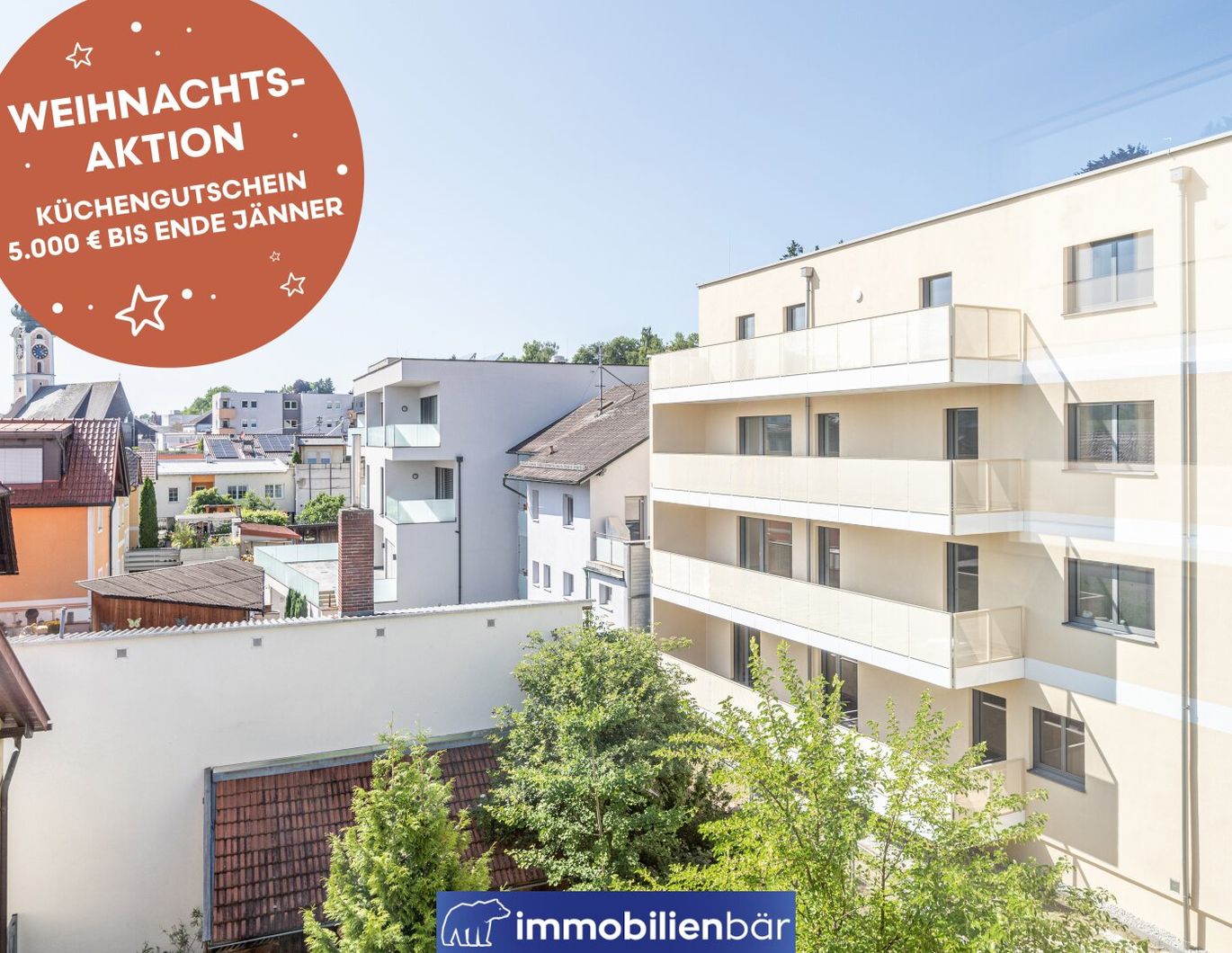 Großzügige 2 Zimmerwohnung mit großer Loggia und Balkon - ab sofort Weihnachtsaktion 5000€ Küchengutschein