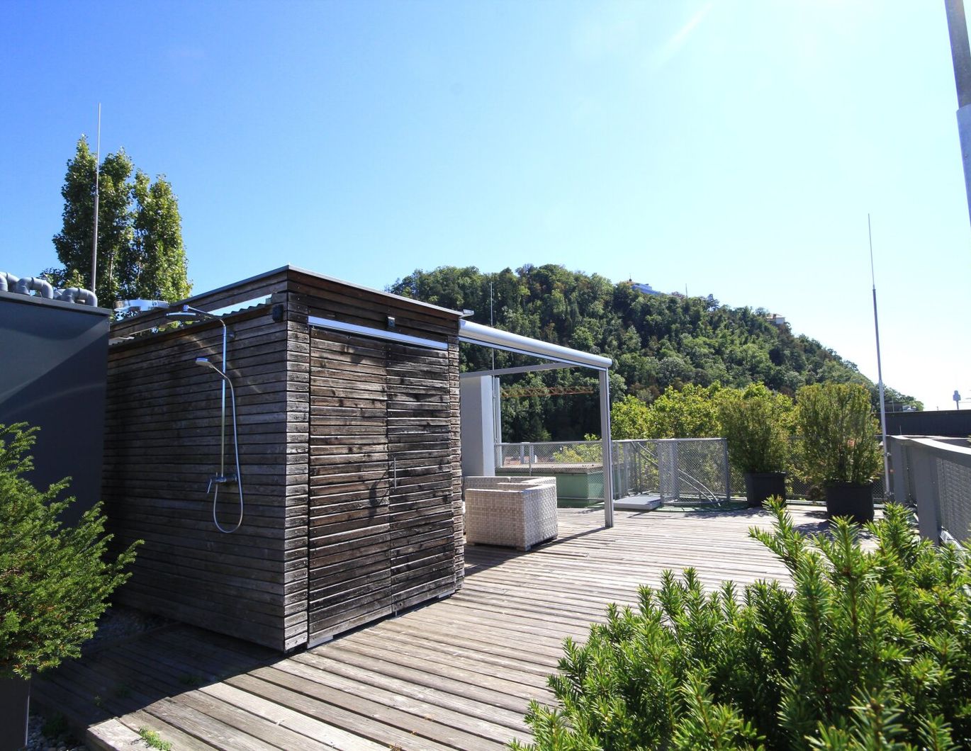 Exklusives PENTHOUSE in GEIDORF Bestlage- 140m2 Dachterrasse- SCHLOSSBERG-Blick!