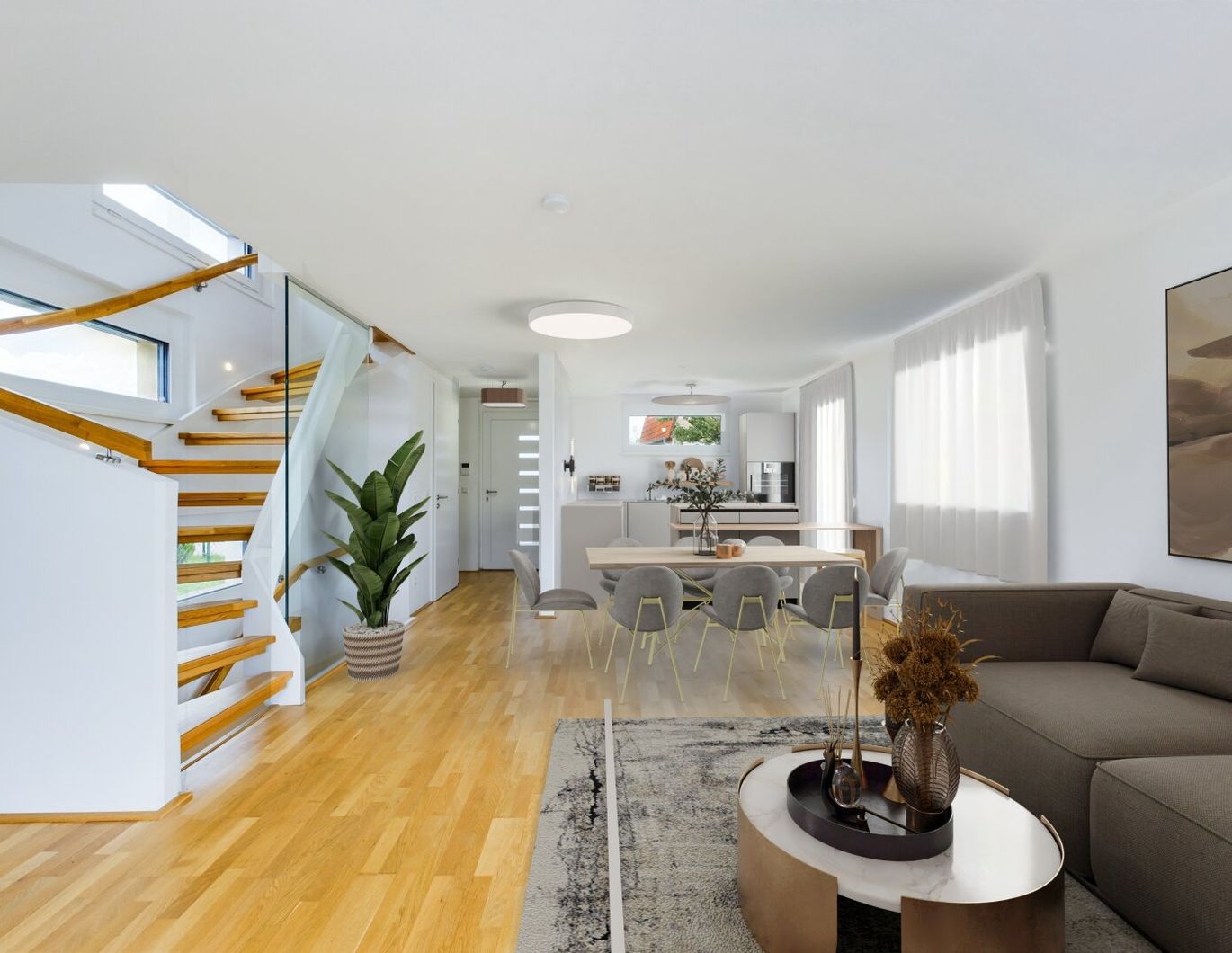 5-Zimmer Einfamilienhaus mit Garten und Parkplatz | Schlüsselfertiger Erstbezug | 1220 Wien