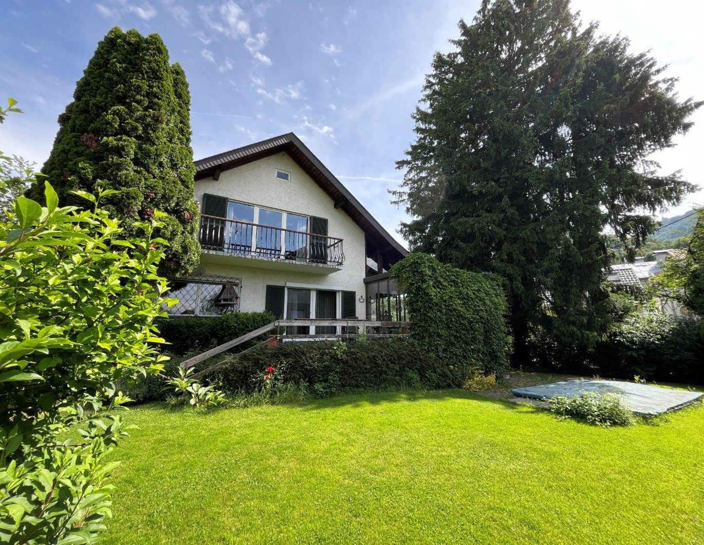 Salzburg Gnigl - Parsch: gemütliches ca. 115 qm Einfamilienhaus, 603 qm Grund, in guter Lage, ruhig, sonnig, große Einzelgarage, GFZ 0,7