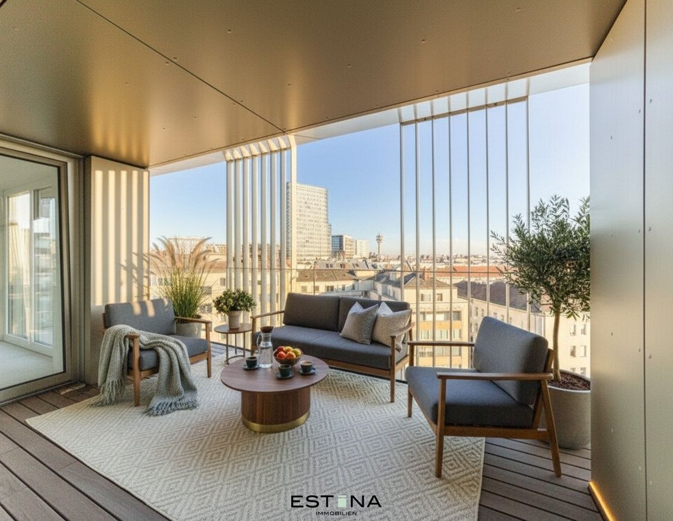 Neubauwohnung perfekt für Pärchen geeignet mit Weitblick - Nähe Therme Wien