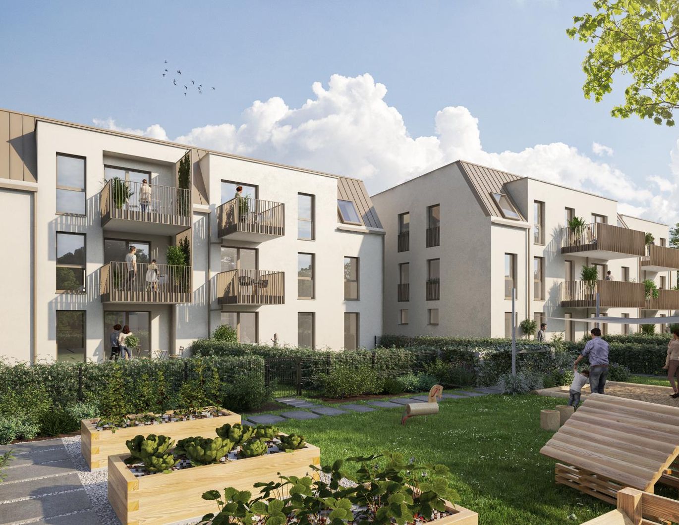 HOCHWERTIG UND MODERN WOHNEN IN LANGENZERSDORF: TRAUMHAFTE GARTENWOHNUNG MIT ERSTKLASSIGER INFRASTRUKTUR UND VERKEHRSANBINDUNG IN BESTER ZENTRUMSLAGE