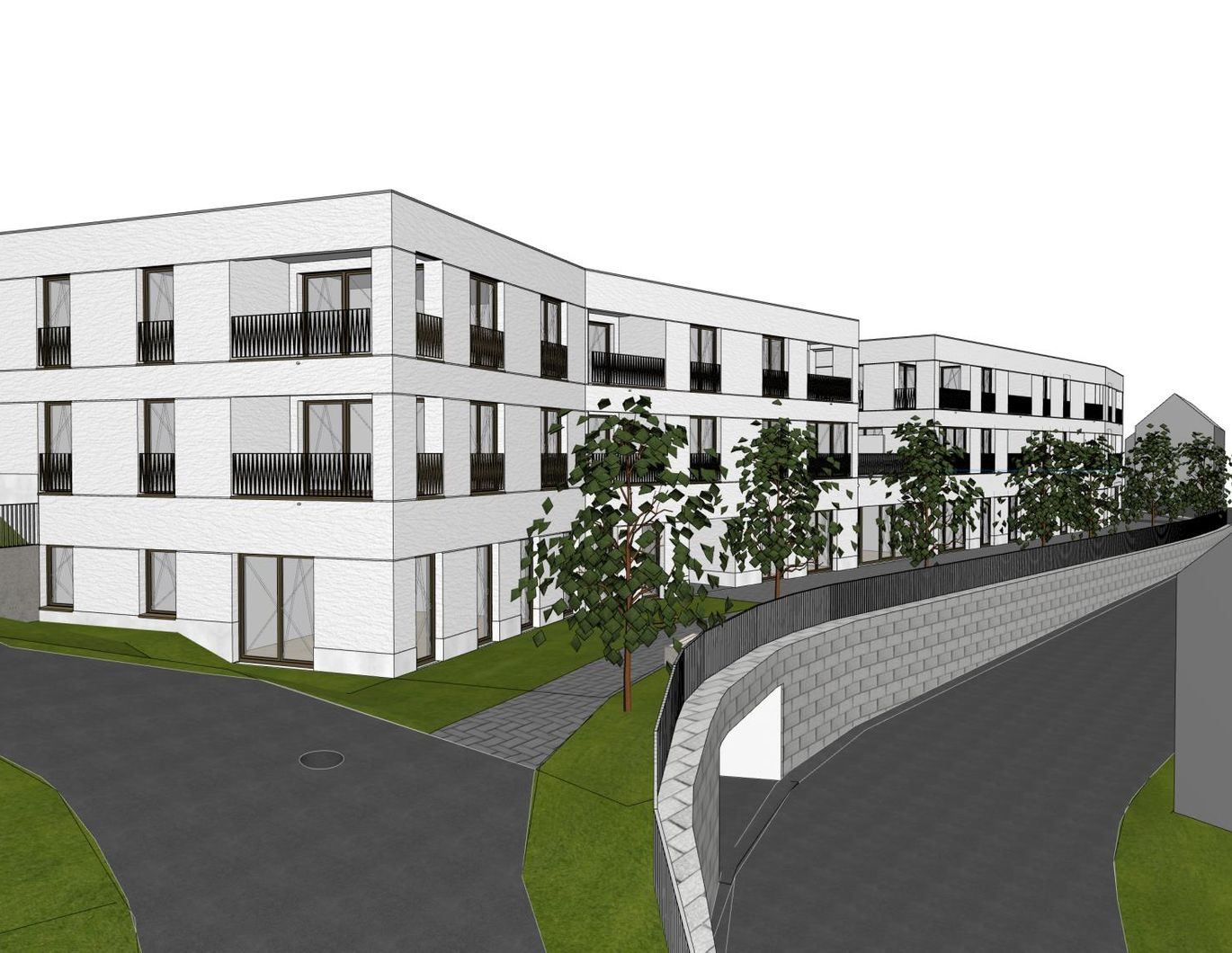 Neubau-Mietwohnung im Zentrum von Schönau