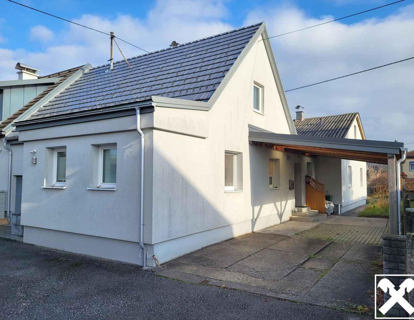 Einfamilienhaus mit großem, ebenen Garten!