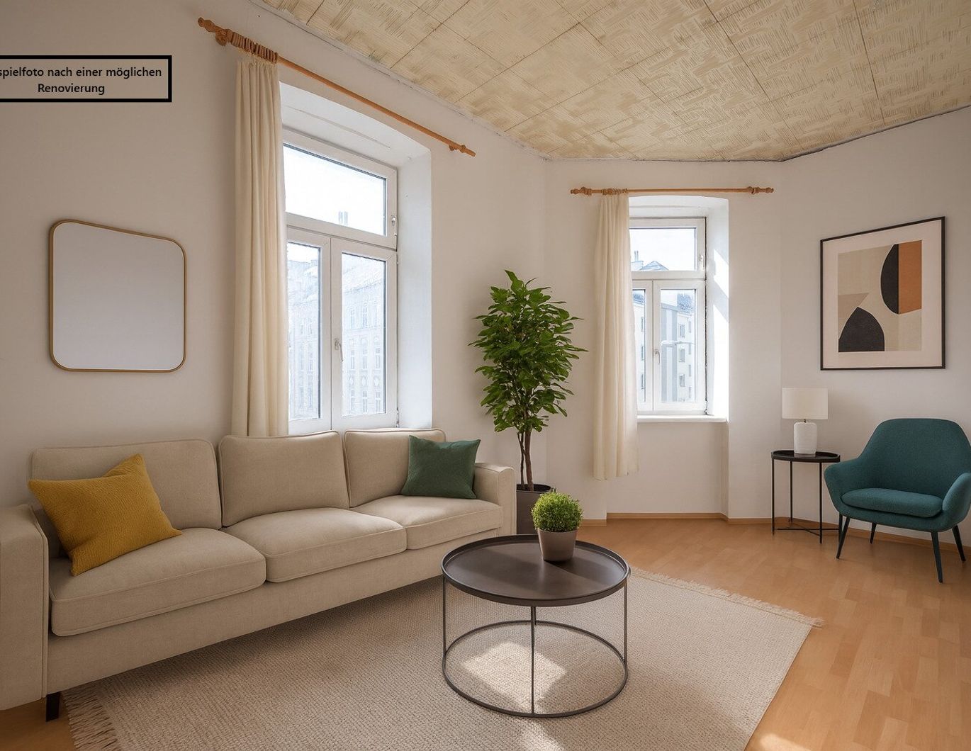 ++Gablenzgasse++ Sanierungsbedürftige 1,5-Zimmer Altbau-Wohnung, viel Potenzial!