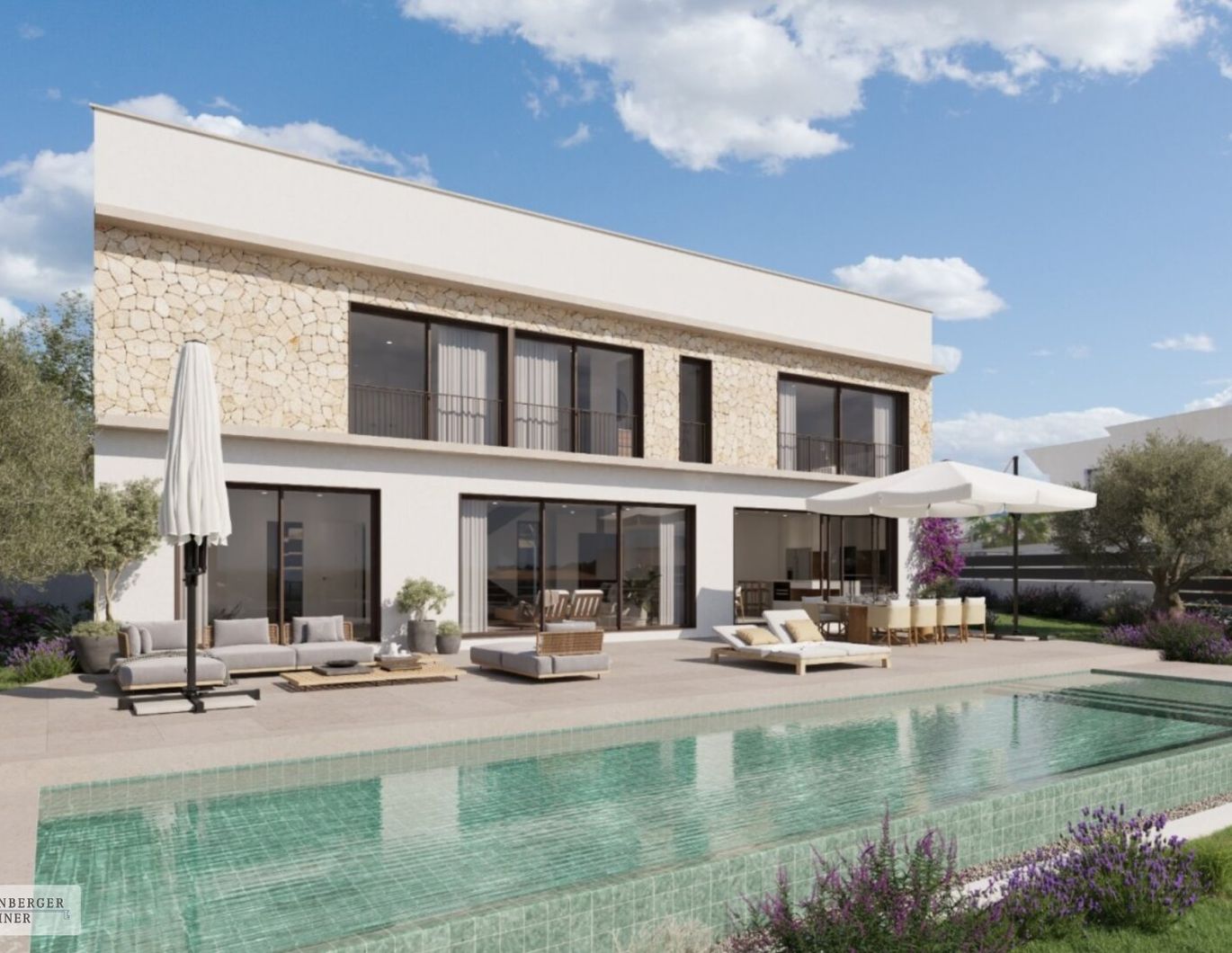 LICHT, DESIGN UND TRAUMHAFTE AUSBLICKE /// NEUBAUVILLA IN BESTER LAGE /// MARRATXI