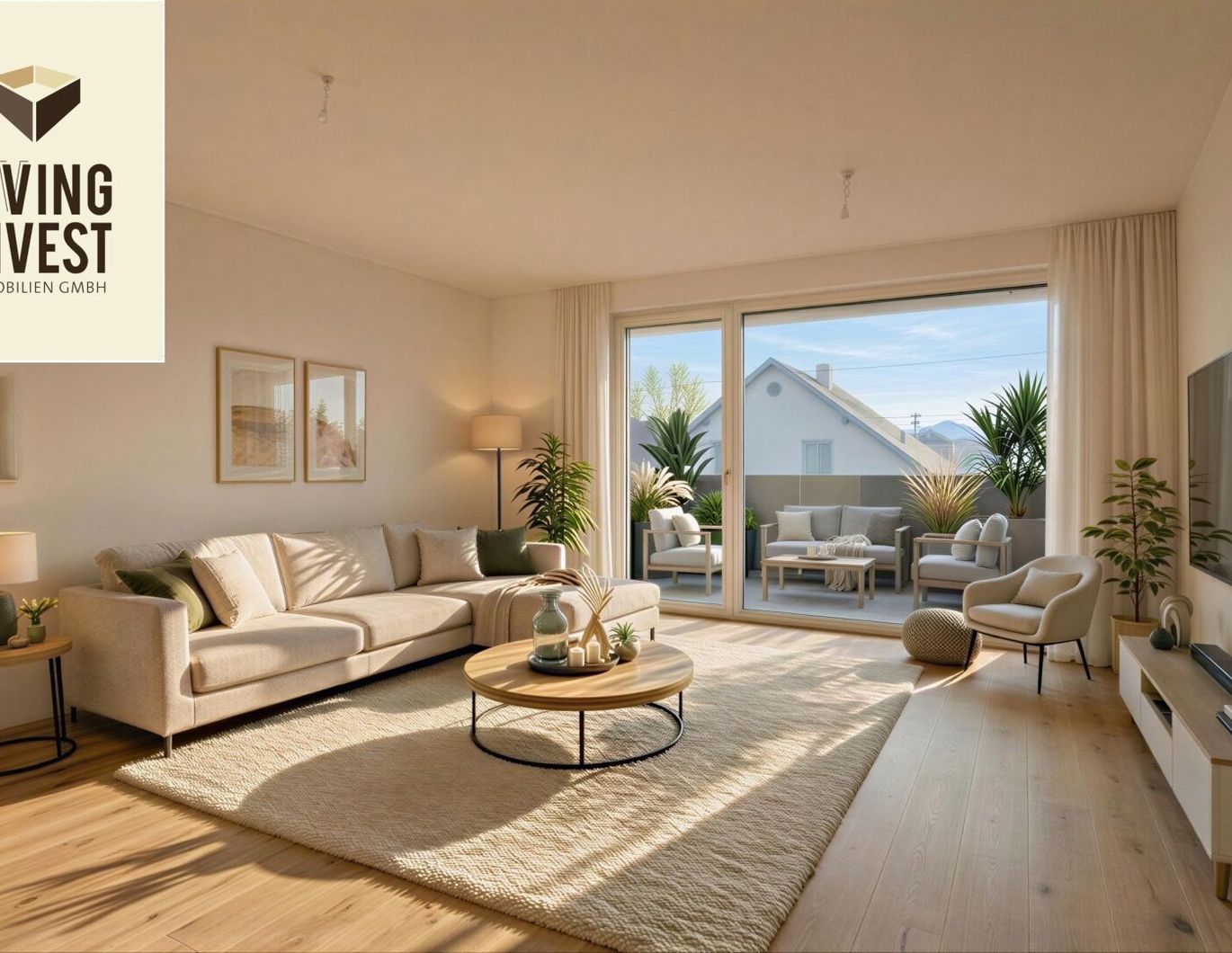 Wohnen mit Qualität: 4-Zimmer-Wohnung zur Miete mit 23 m² Balkon & Tageslichtbad