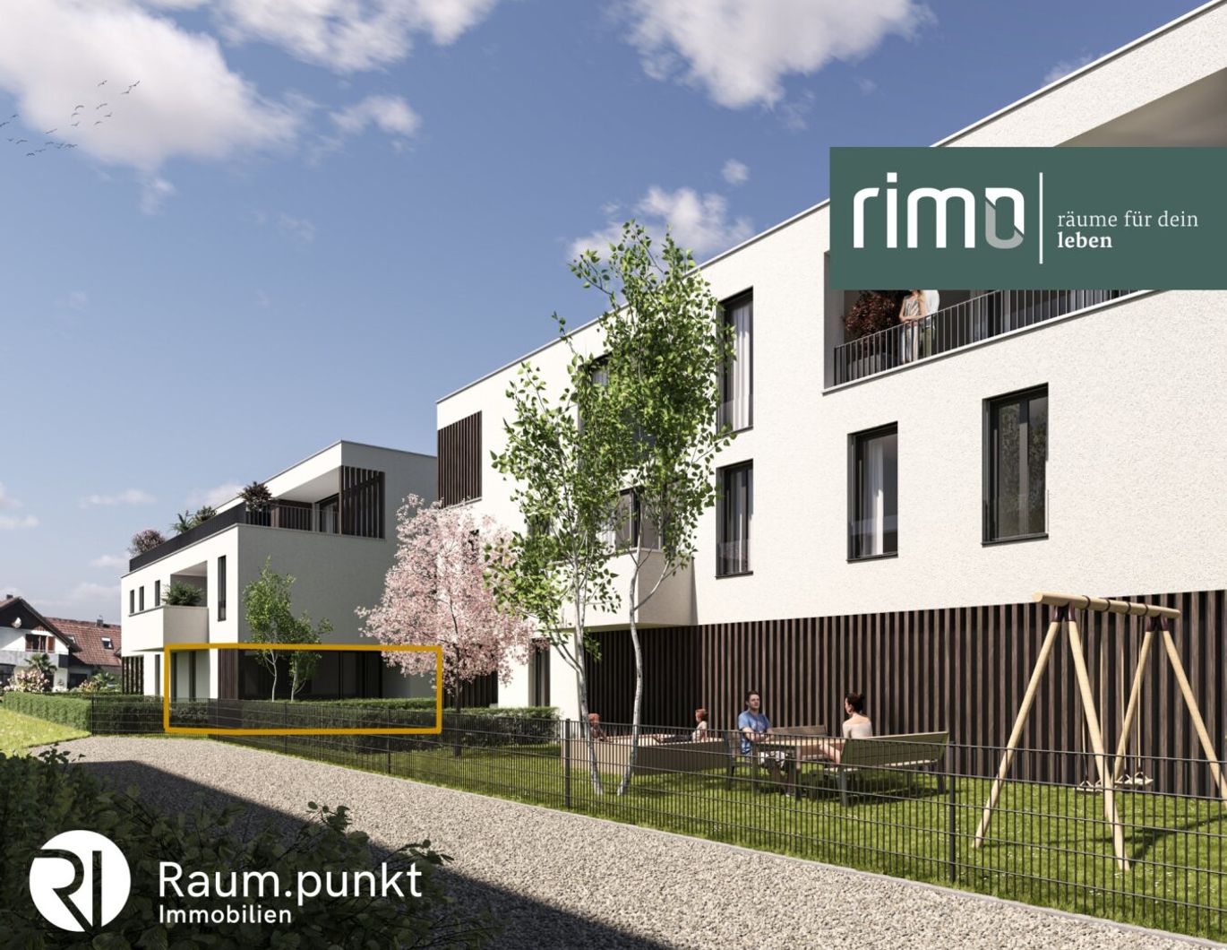 3-Zimmer-Gartenwohnung in Altach - Ruhelage / Top B1