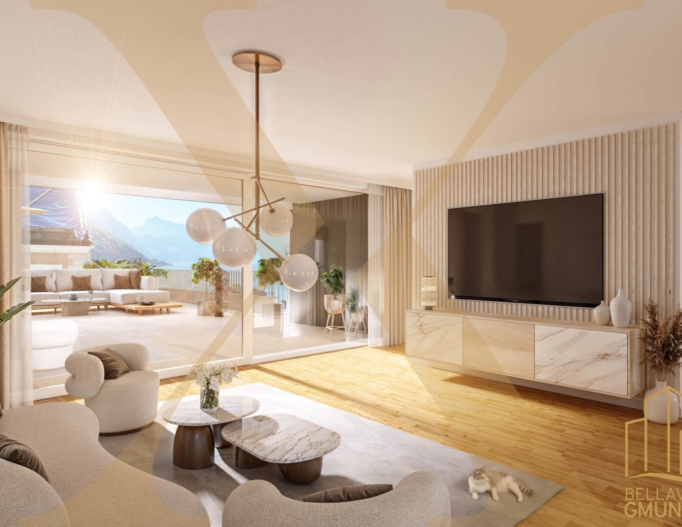 Großzügige 2-Zimmer-Wohnung mit Südwestloggia im Herzen von Gmunden zu verkaufen!