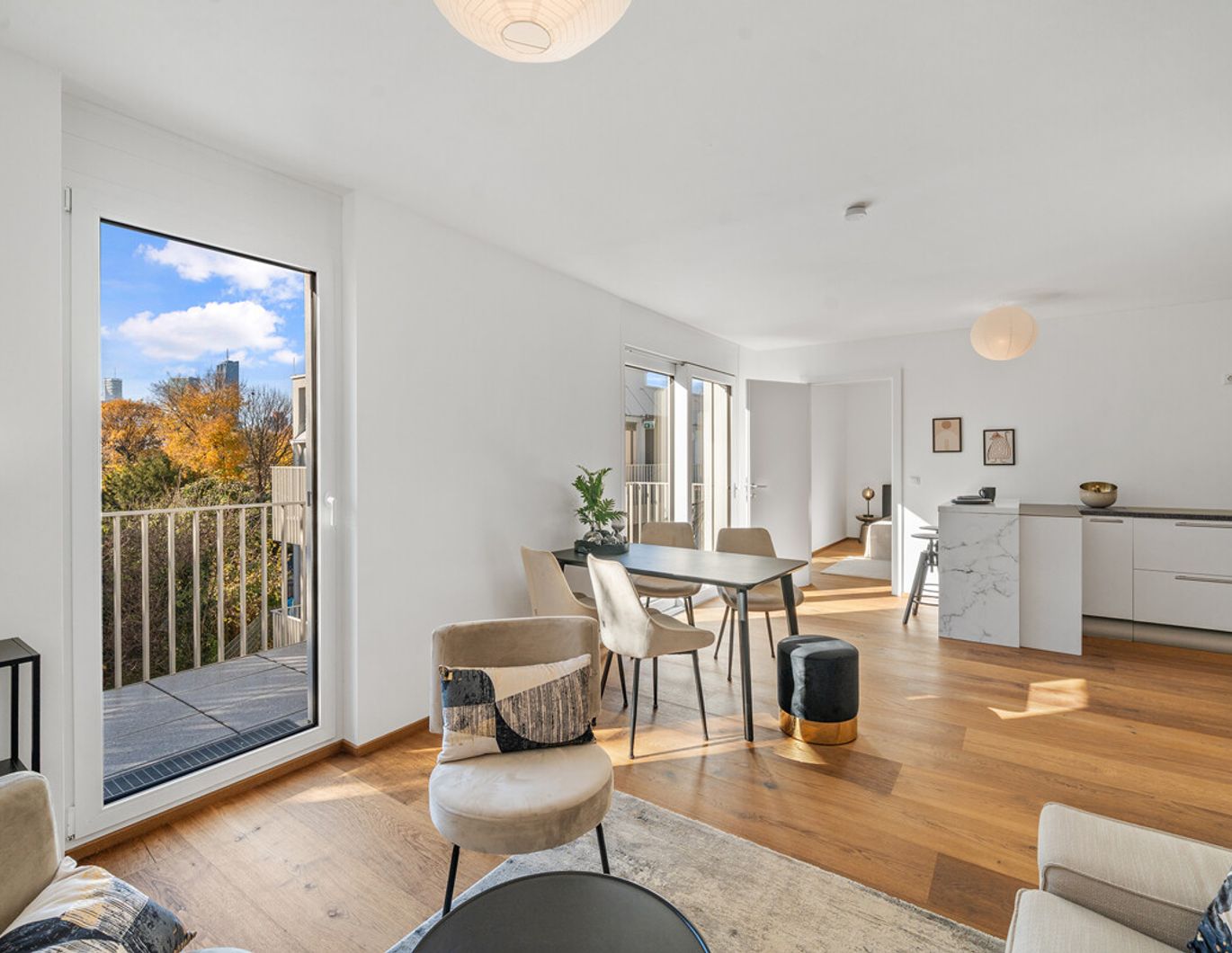 Wohnen im Dachgeschoß bei der Alten Donau