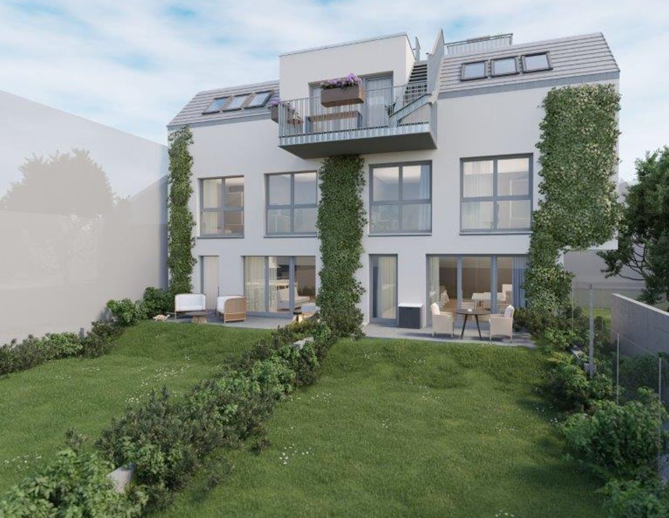 Exklusive Neubau Maisonettewohnung mit Eigengarten in Baden - direkt vom Bauträger - PROVISIONSFREI!