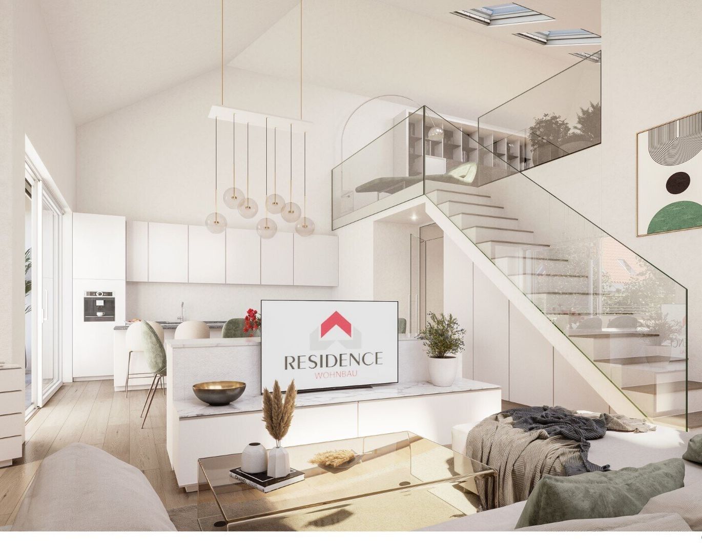 2-Zimmerwohnung mit 118 m² und großzügiger Galerie | Elisabeth-Vorstadt
