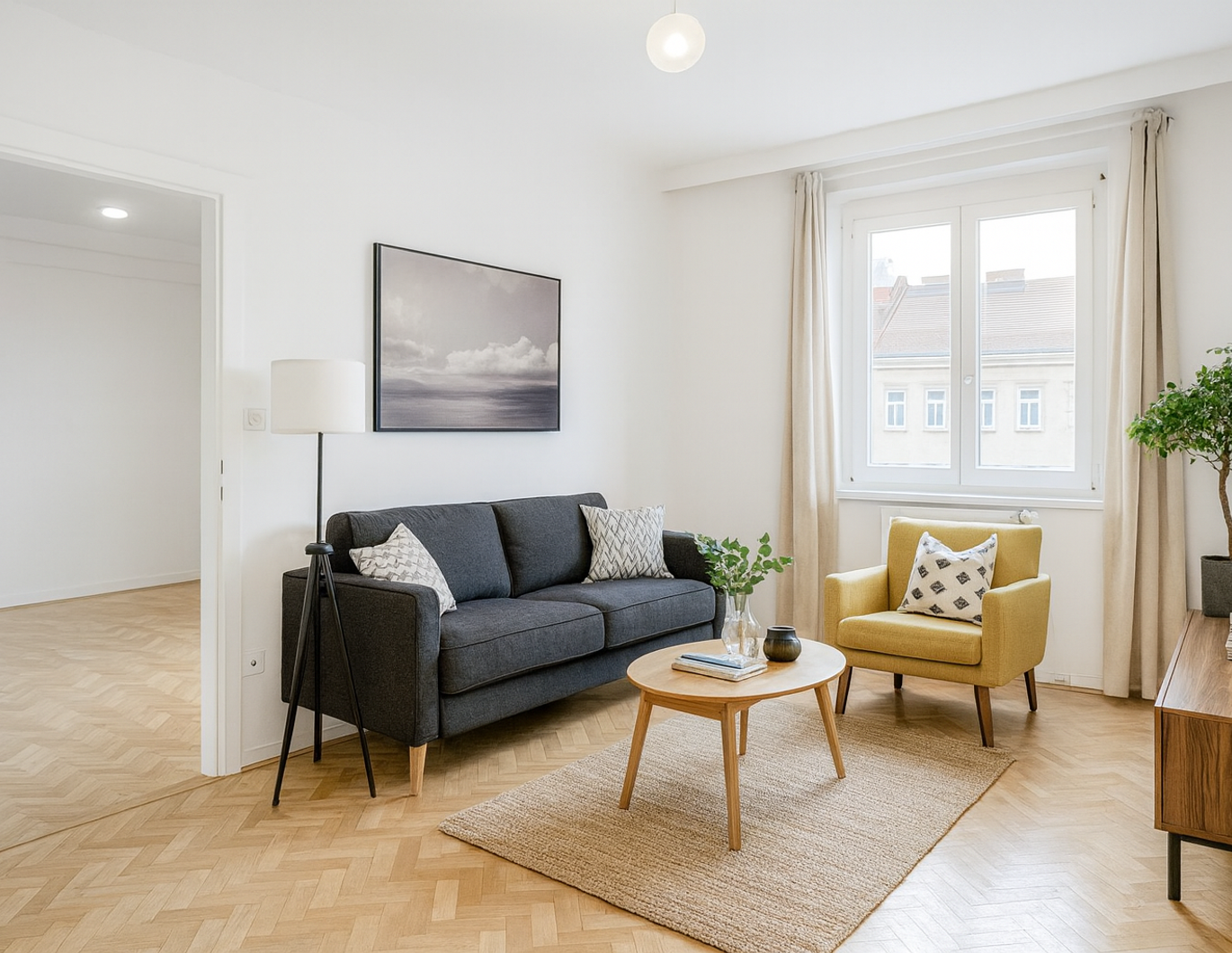 Helle 2-Zimmer-Wohnung in Top-Wohnlage