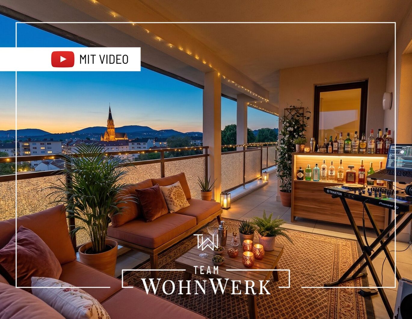Über den Dächern von Graz - 5-Zimmerwohnung mit 100 m² Dachterrasse und Panoramablick zum Schlossberg und Herz-Jesu-Kirche