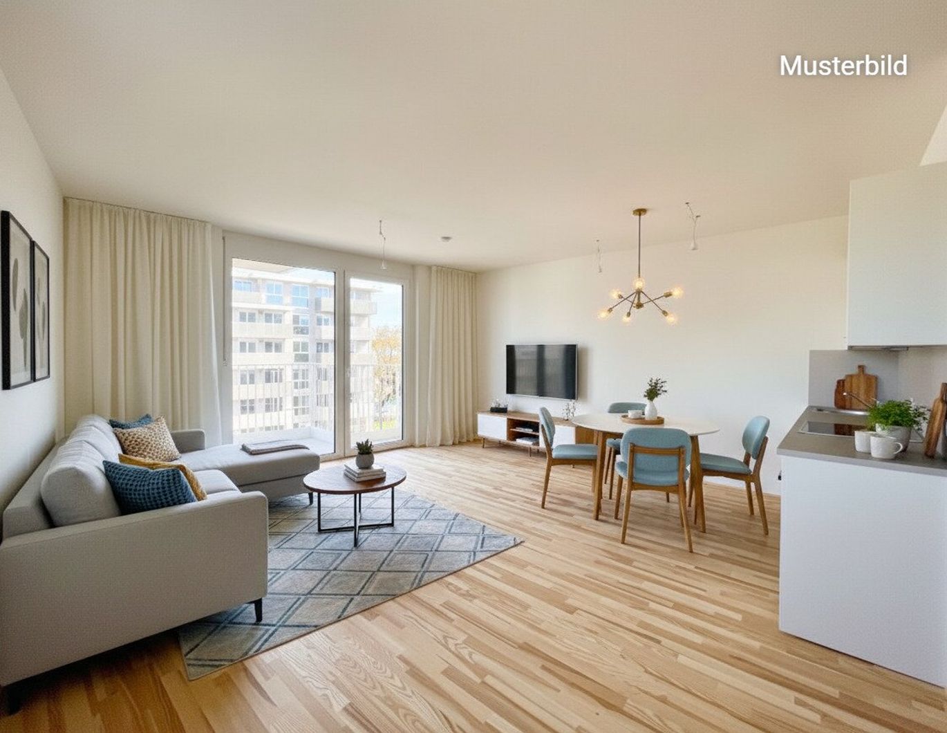 Moderne 2-Zimmer-Wohnung mit Balkon | CityRivers | Provisionsfrei