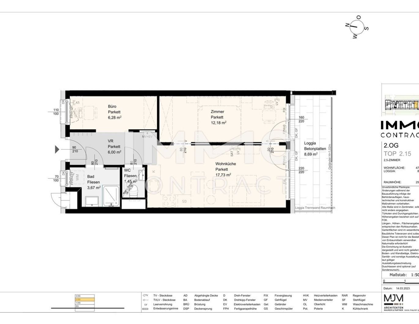 Stock2Live Exklusive Wohneinheiten 42qm - 120qm in Stockerau! _fußläufig zu Schule und Bahnhof!