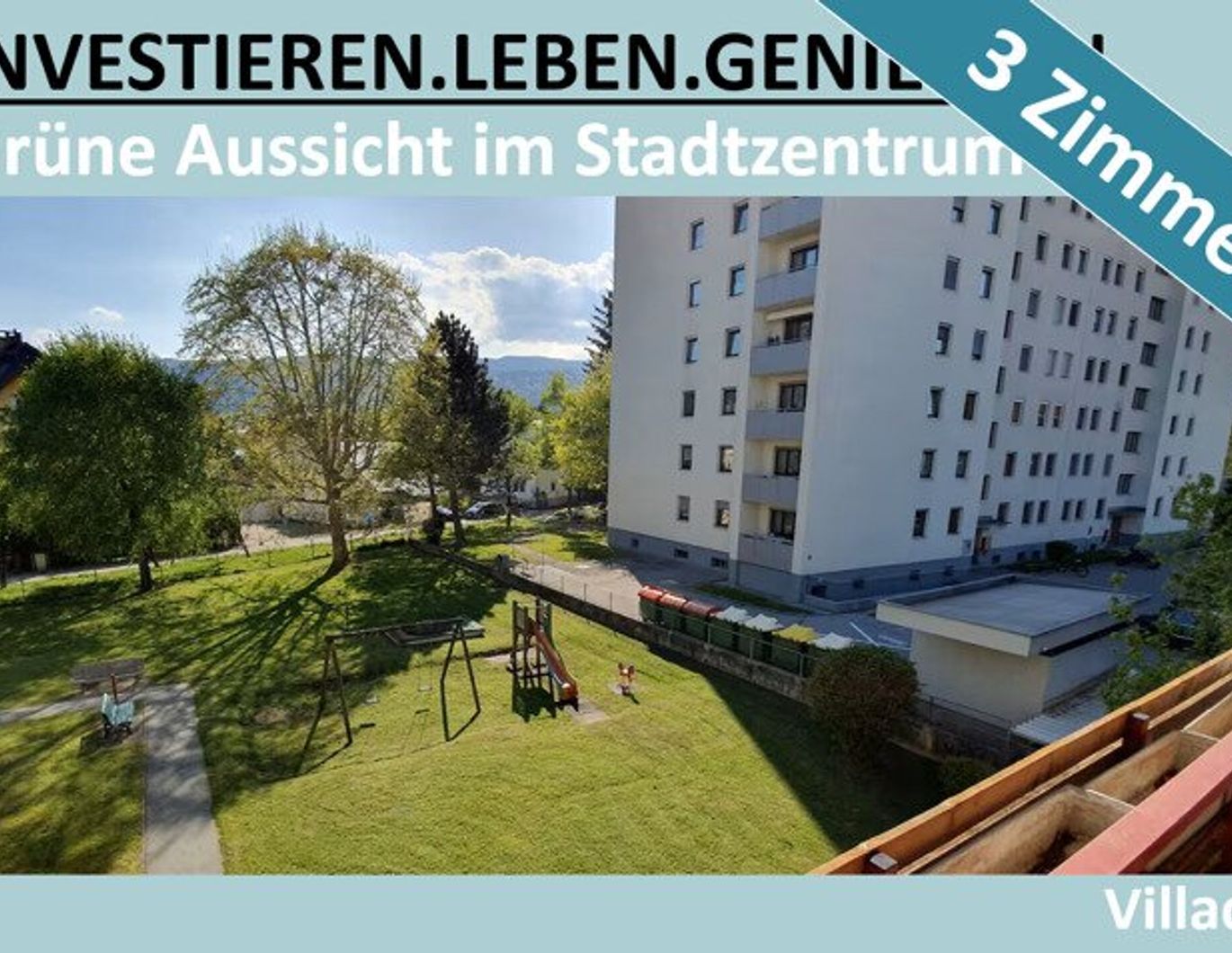 GRÜNE AUSSICHT IM STADTZENTRUM