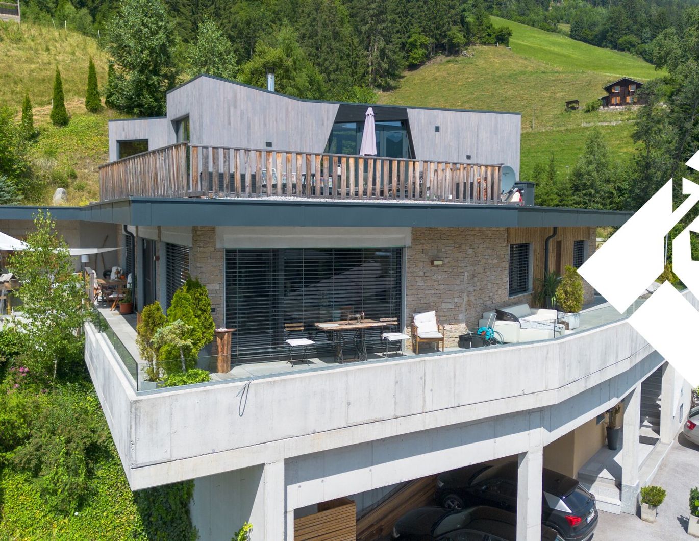 Exklusives Refugium mit Panoramablick über das Zillertal zu kaufen