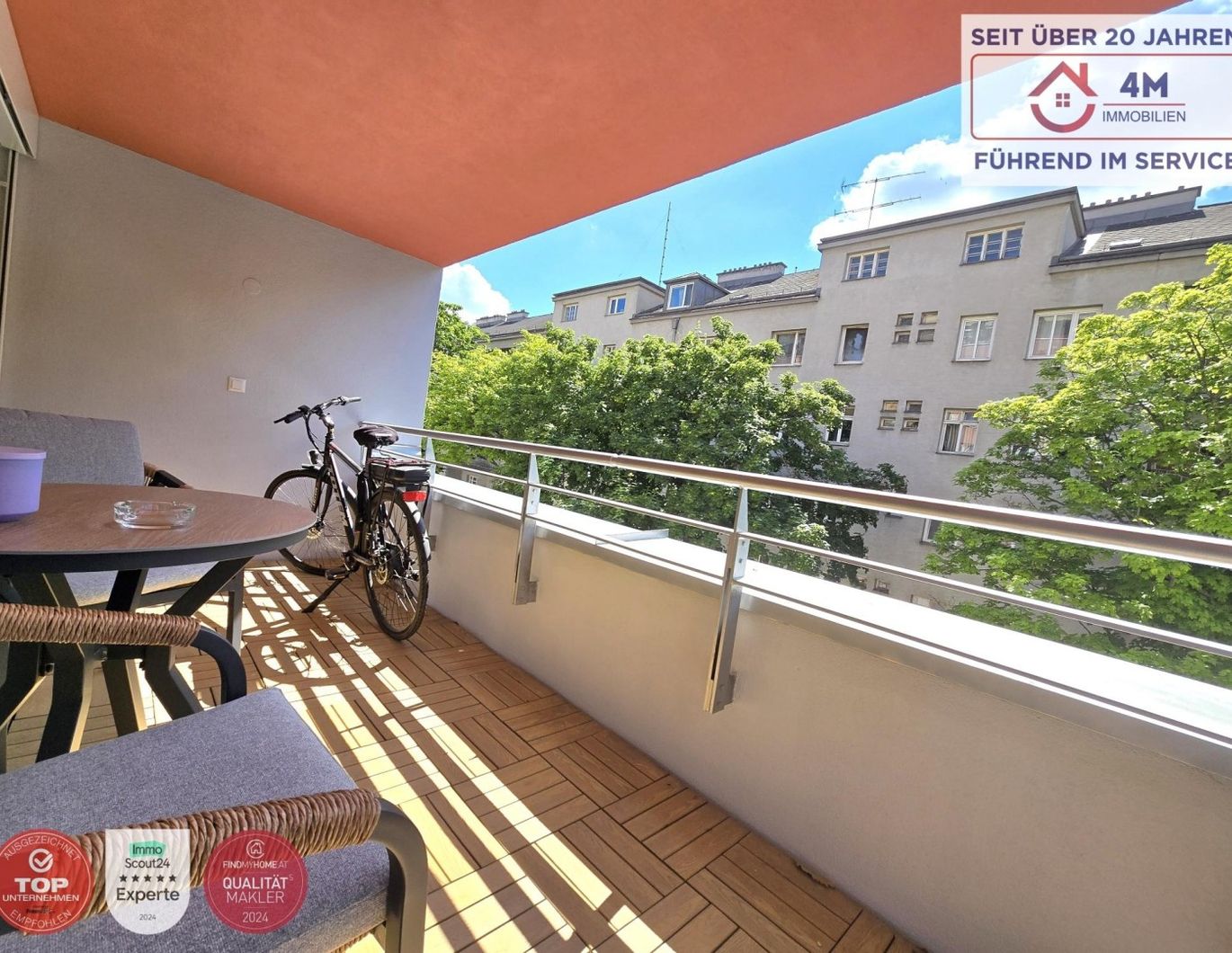 Modernisierte 3 Zimmer Terrassenwohnung an der Donaupromenade Nähe U6 , S-Bahn