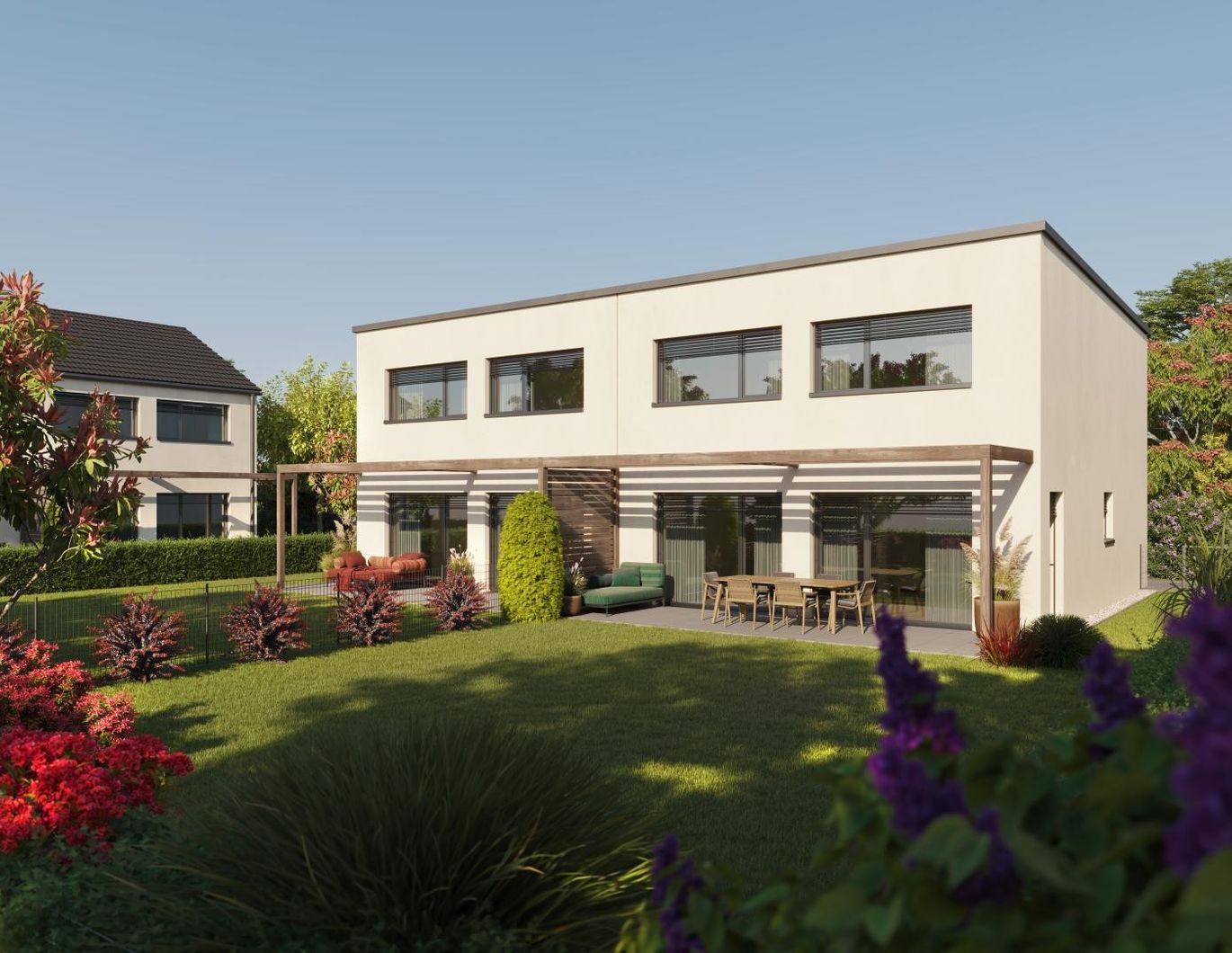 Attraktives Doppelhaus als Erstbezug in Miete mit Kaufoption!