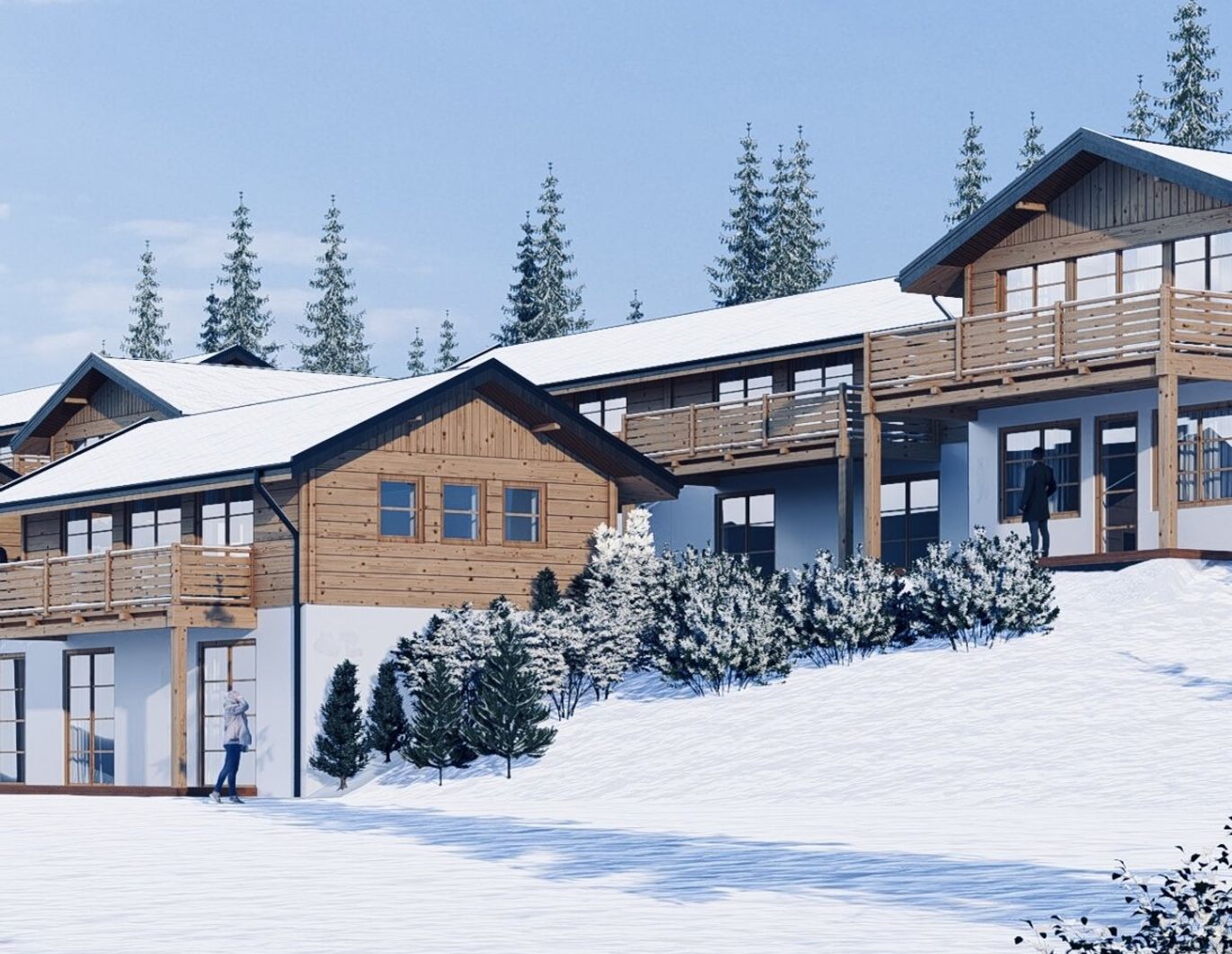 FERIENIMMOBILIE / Kärnten - Hochrindl! Traumhafte Chalets mit herrlichem Blick über das Kärntner Land.