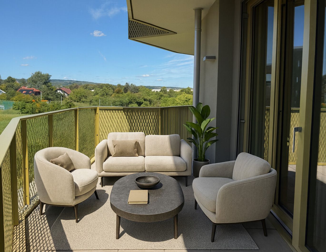 Hirschfeld: sensationell günstige, provisionsfrei 2 Zimmer Wohnung - Erstbezug