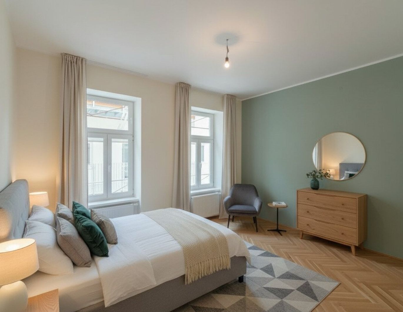 ++NEU++ Stilvolle 3-Zimmer Altbauwohnung mit Balkon