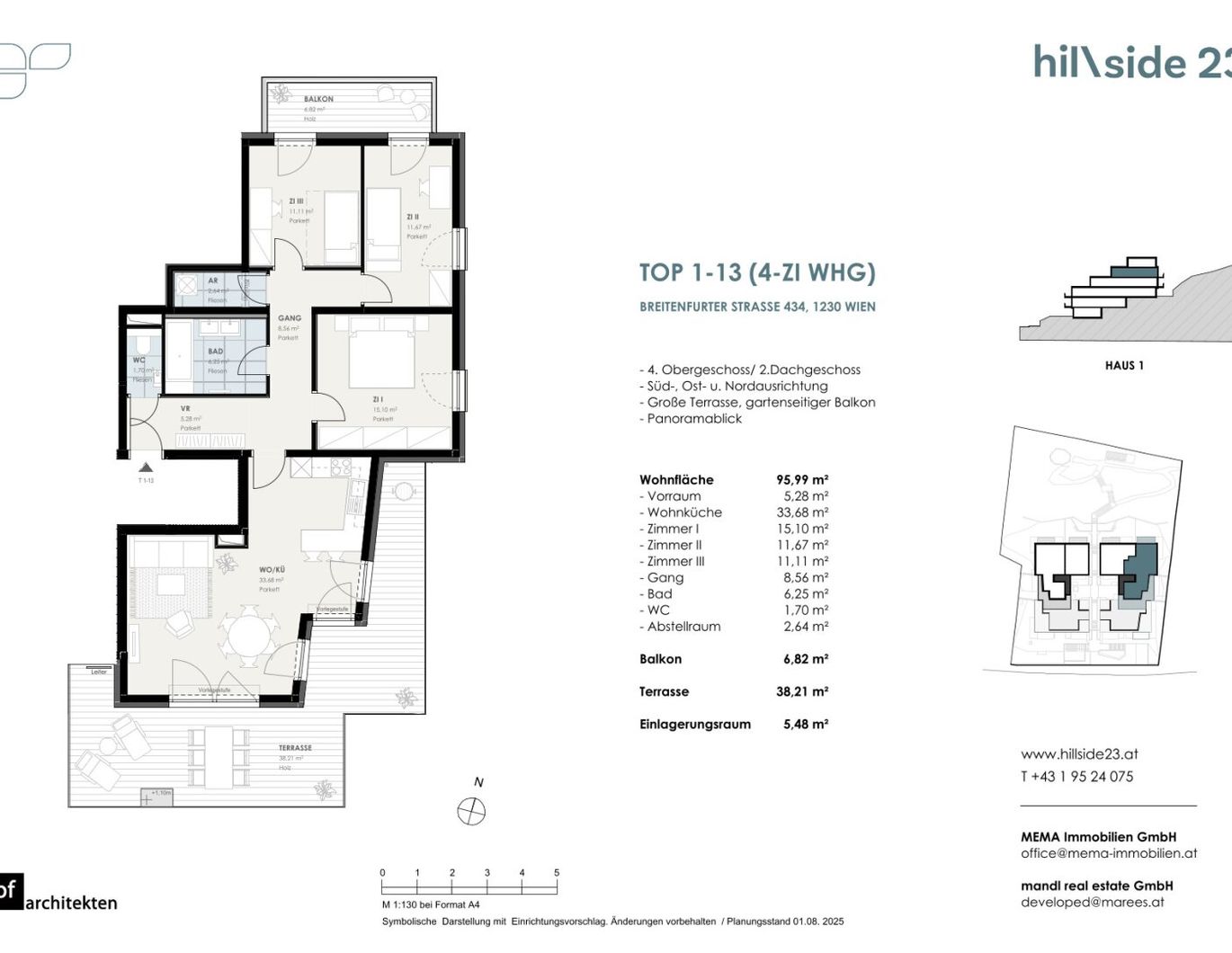 Familienhit! Lichtdurchflutete 4-Zimmer-Dachgeschosswohnung zu verkaufen!