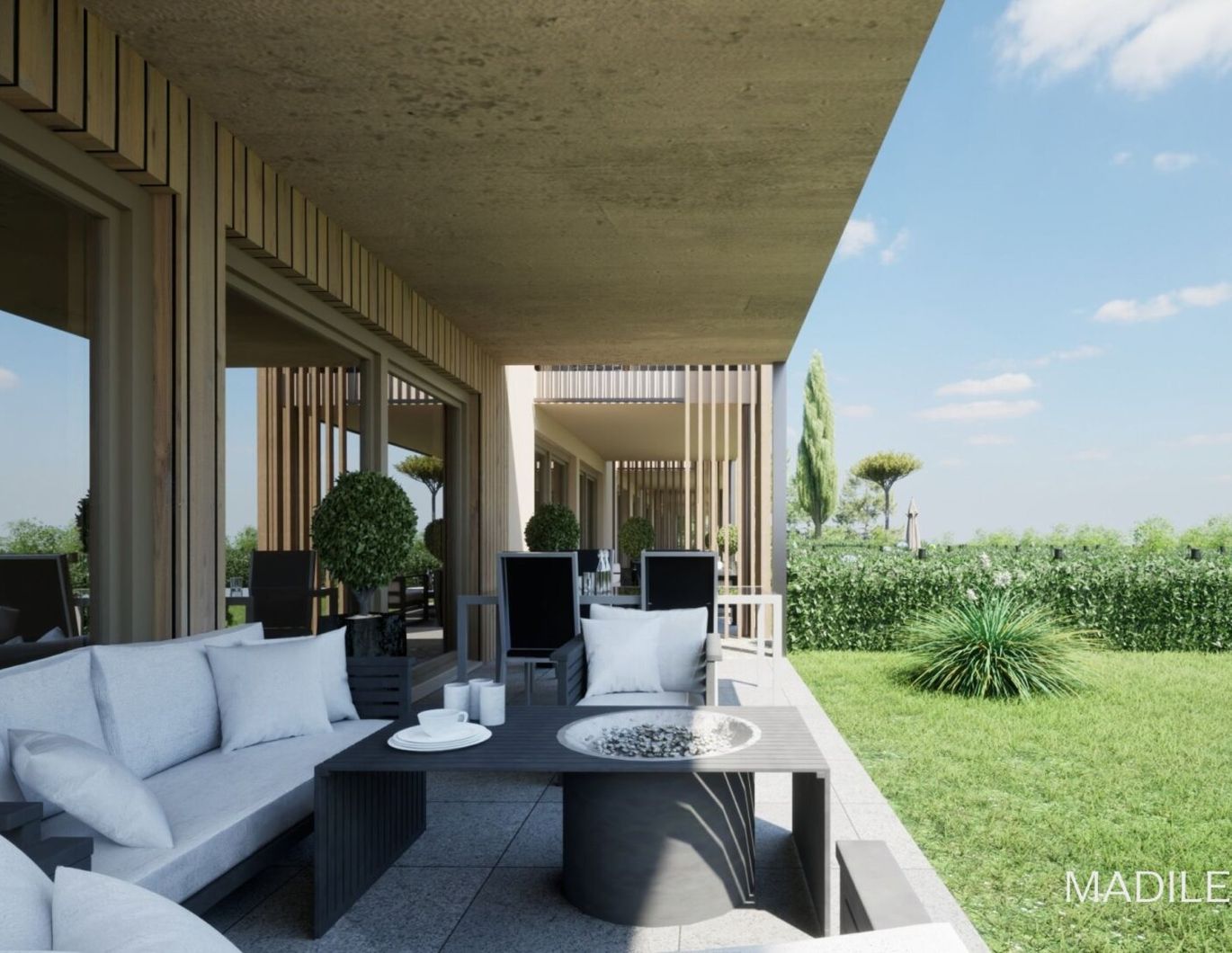 Am Kirchengrund - 4 Zimmer Gartenwohnung - Projekt von Madile