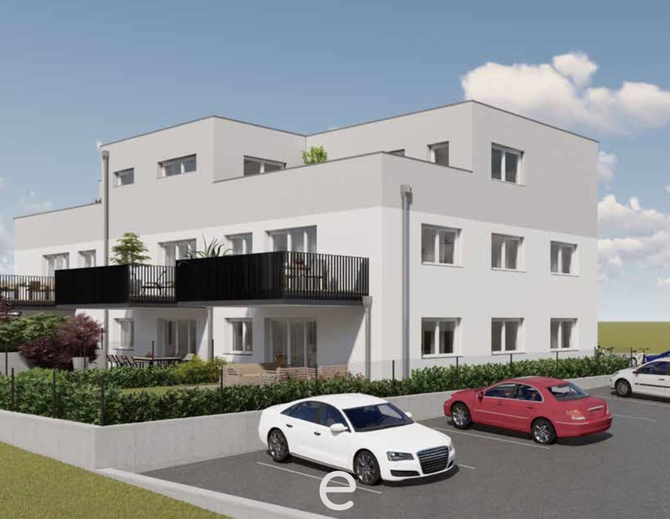 Exklusive schlüsselfertige Neubau-Penthousewohnung mit Dachterrasse inkl. 2 Parkplätze in Kallham